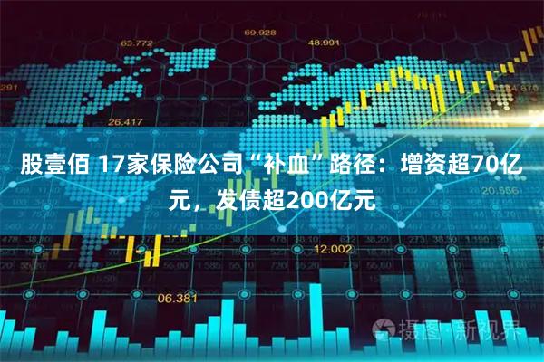 股壹佰 17家保险公司“补血”路径：增资超70亿元，发债超200亿元
